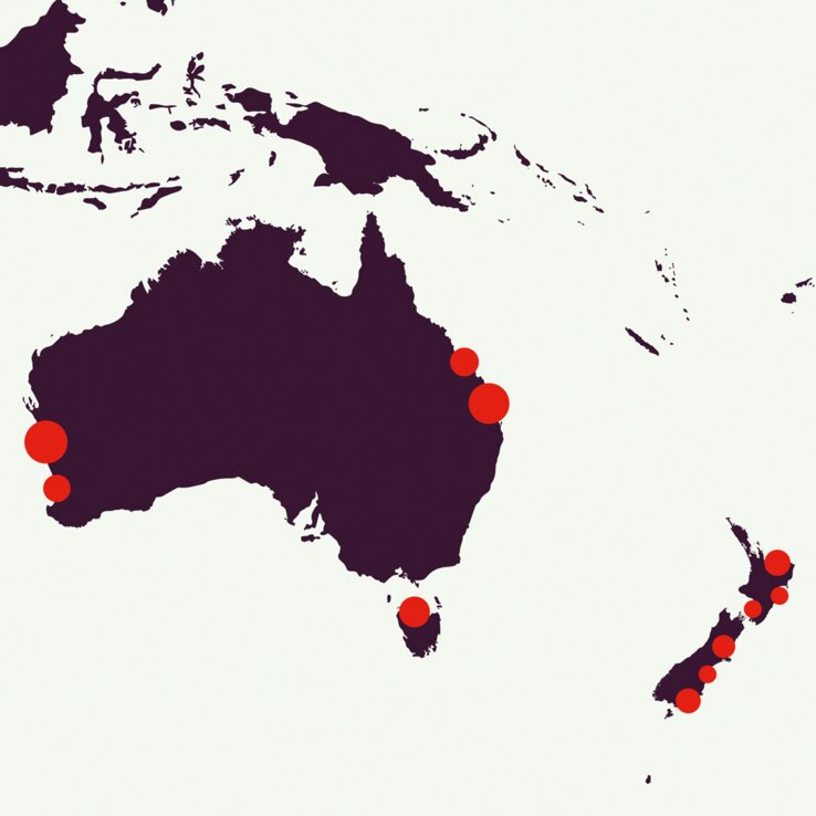 Oceania Dealers