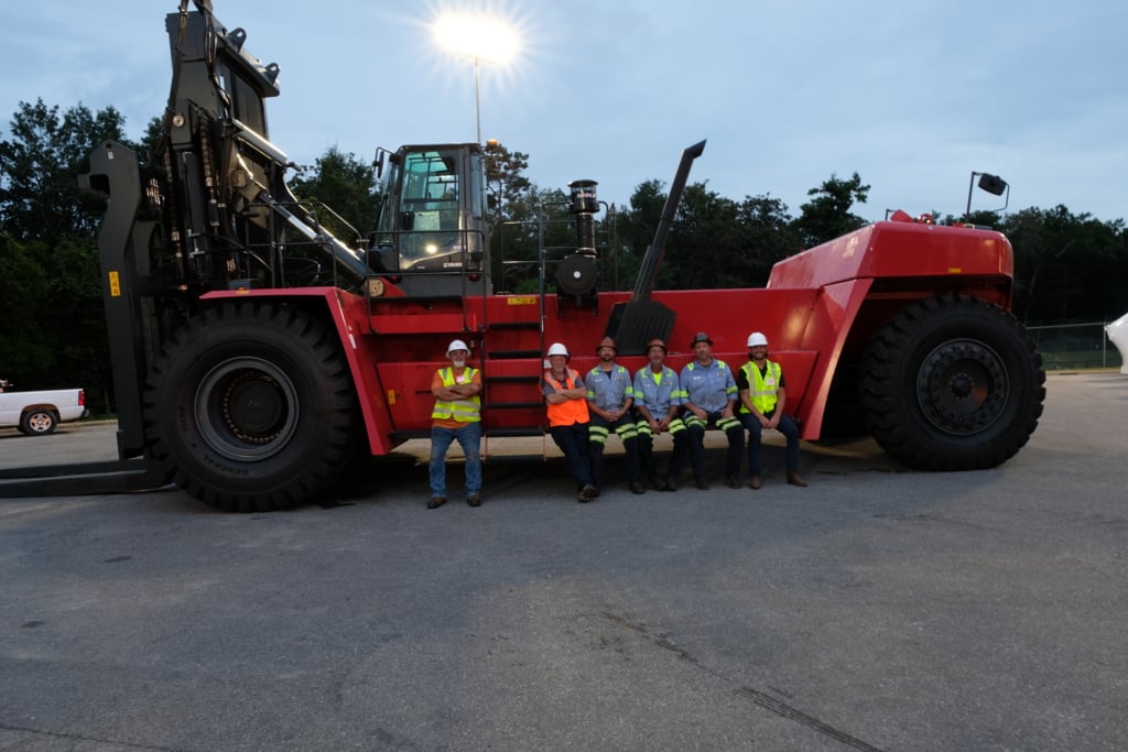 Kalmar Largest Forklift in N.A (17).JPG